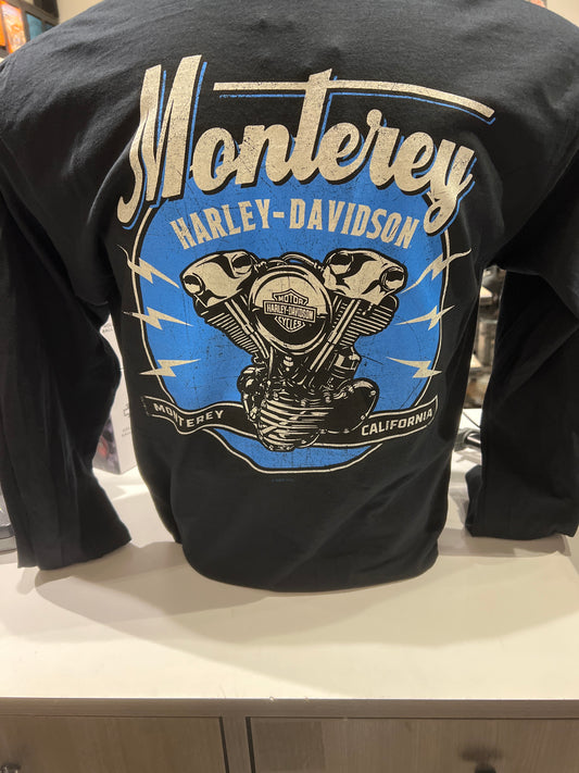 MHD KNUCKLEHEAD BLACK L/S